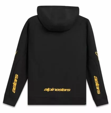 Motorcycle sweatshirt ALPINESTARS Sessions V3 BLACK/GOLD
