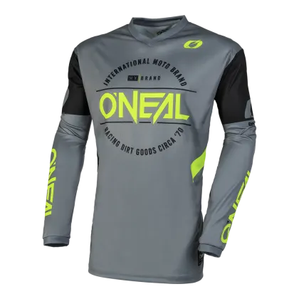Πουκάμισο μοτοκρός O'NEAL ELEMENT BRAND V.23 ΓΚΡΙ/ΜΑΥΡΟ