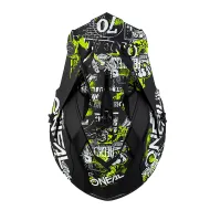 Детска крос каска O'NEAL 2SERIES  ATTACK BLACK/NEON YELLOW 2020