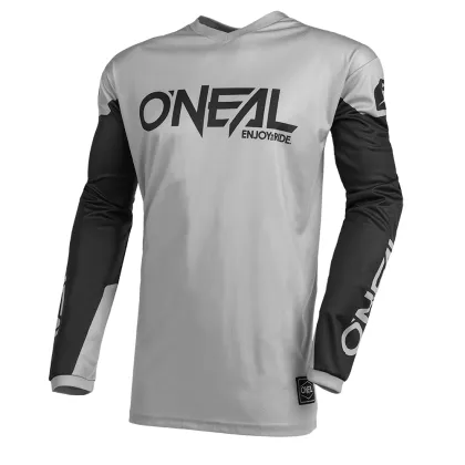 Πουκάμισο Motocross O'NEAL ELEMENT THREAT ΓΚΡΙ/ΜΑΥΡΟ