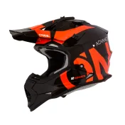Casca motocross copii O'NEAL 2SERIES RL SLICK BLACK/ORANGE