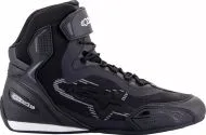 Motorcycle Boots ALPINESTARS Faster-3 Rideknit BLACK/GRAY/SILVER
