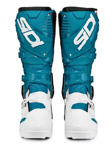 Ghete motocross SIDI CROSSFIRE 3 SRS ALBE/BENZINA