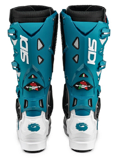 Ghete motocross SIDI CROSSFIRE 3 SRS ALBE/BENZINA