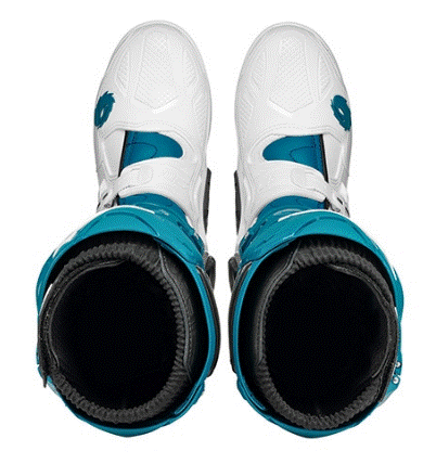 Ghete motocross SIDI CROSSFIRE 3 SRS ALBE/BENZINA