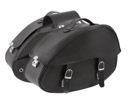 Кожени дисаги за мотор A-PRO APACHE BLACK