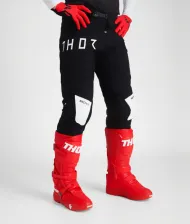 Motocross breeches THOR SPORTMODE STRIKE BLACK