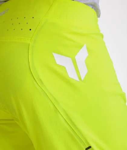 Pantaloni de motocross THOR SPORTMODE RIOT WHITE/ACID