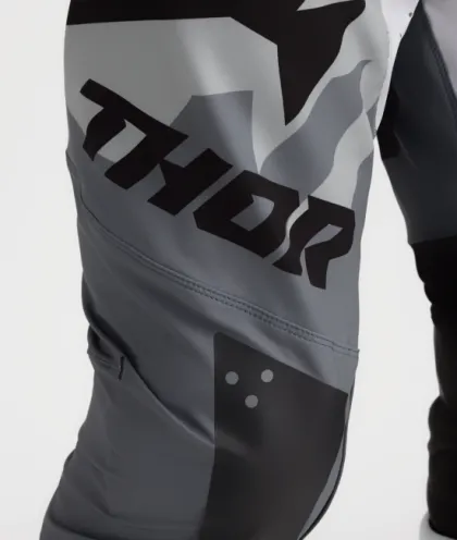 Pantaloni de motocross THOR SPORTMODE BRAVE BLACK