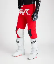 Motocross breeches THOR SPORTMODE RIOT RED/BLACK