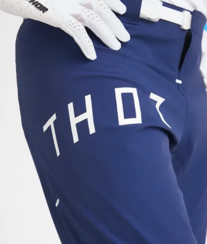 Pantaloni de motocross THOR SPORTMODE STRIKE BLUE