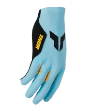 Мотокрос ръкавици THOR SPORTMODE ICONIC BLUE/YELLOW
