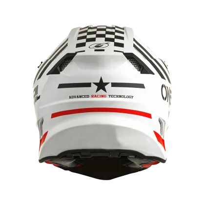 Κράνος Motocross 5SERIES POLYACRYLITE SQUADRON V.22 ΛΕΥΚΟ/ΜΑΥΡΟ