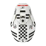 Motocross helmet 5SERIES POLYACRYLITE SQUADRON V.22 WHITE/BLACK