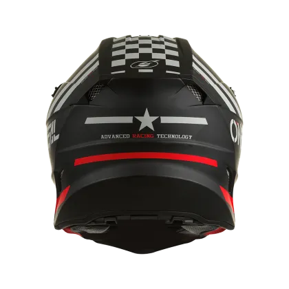 Motocross helmet 5SERIES POLYACRYLITE SQUADRON V.22 BLACK/GRAY