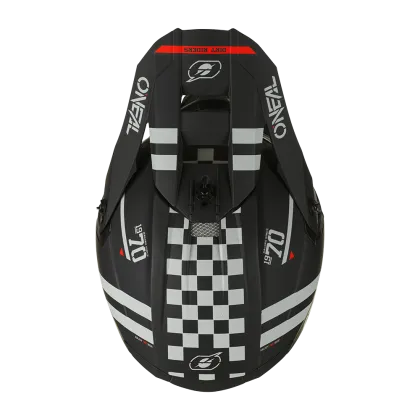 Motocross helmet 5SERIES POLYACRYLITE SQUADRON V.22 BLACK/GRAY
