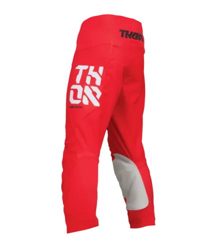 Children's motocross breeches THOR LAUNCH FORGE RED