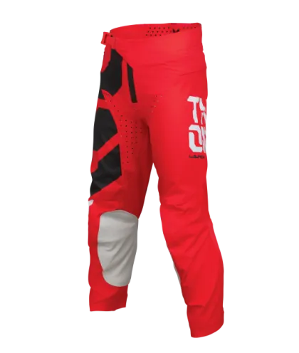Children's motocross breeches THOR LAUNCH FORGE RED