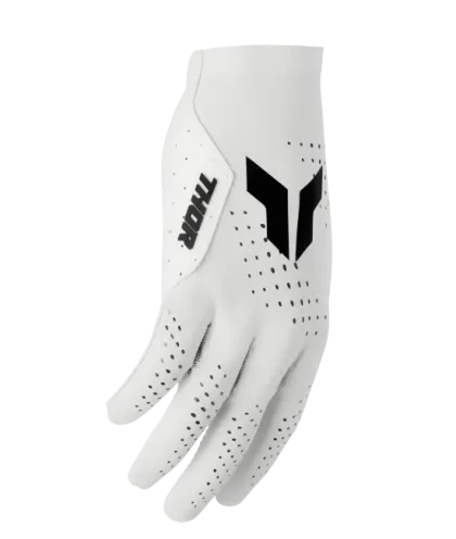 THOR SPORTMODE VENTED WHITE motocross gloves