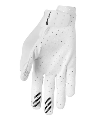 THOR SPORTMODE VENTED WHITE motocross gloves