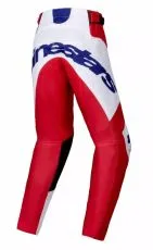 Pantaloni de motocross pentru copii ALPINESTARS RACER VEIL ROȘU/ALB