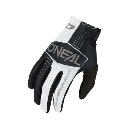 Mănuși motocross O'NEAL MATRIX SPLIT NEGRU/ALB V.25
