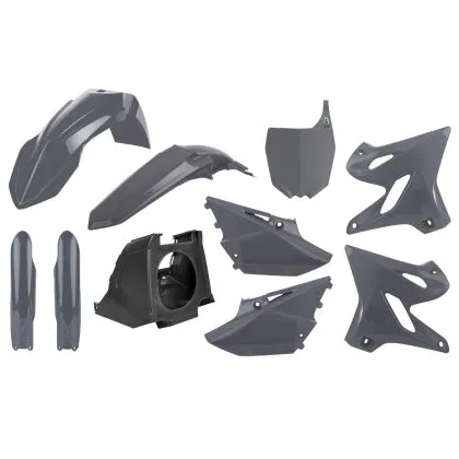 Рестайлинг пластмасов MX комплект POLISPORT за YAMAHA YZ125/250 - 2002- 20 NARDO GRAY
