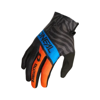 Mănuși motocross O'NEAL MATRIX SHOCKER BLUE/ORANGE V.25