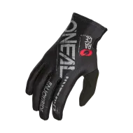 Motocross gloves O'NEAL MATRIX STATIC BLACK/GRAY V.25