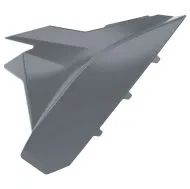 Airbox protectors Polisport BETA RR250/300 2ST 350/400/450 4ST(13->) - 2020-21 Nardo Gray