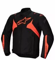 Υφασμάτινο μπουφάν ALPINESTARS T-JAWS V4 ΑΔΙΑΒΡΟΧΟ ΜΑΥΡΟ/ΚΟΚΚΙΝΟ