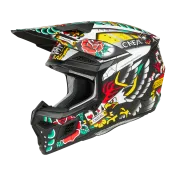 Casca motocross copii O'NEAL 3SERIES INKED MULTI