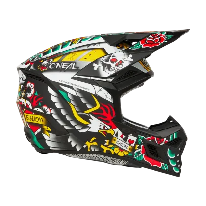 Детска мотокрос каска O'NEAL 3SERIES INKED MULTI 