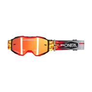 Motocross goggles O'NEAL B-10 HR MULTI - RADIUM RED V.25