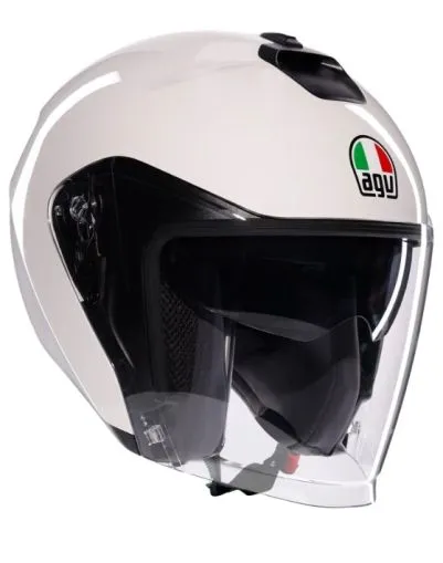 Каска за скутер AGV IRIDES MONO MATERIA WHITE