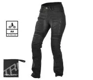 Women's motorcycle jeans TRILOBITE 661 PARADO REGULAR FIT LONG BLACK