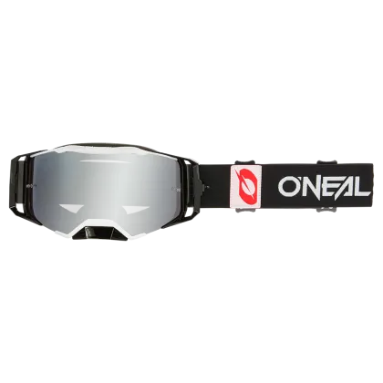 Γυαλιά Motocross O'NEAL B-33 BOLD ΜΑΥΡΟ/ΛΕΥΚΟ - ΑΣΗΜΕΝΙ ΚΑΘΡΕΦΤΗΣ