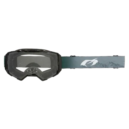 Γυαλιά Motocross O'NEAL B-22 COVERT GRAY/GREEN - CLEAR