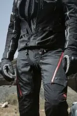 Pantaloni moto textile SPIDI 4 SEASON BLACK