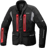 Geaca textila moto SPIDI TRAVELLER 3 NEGRU/ROSU