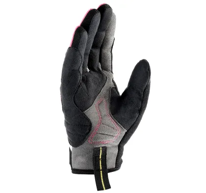 Mănuși moto textile pentru femei SPIDI G-FLASH ALBE/ROZ