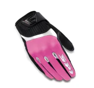 Mănuși moto textile pentru femei SPIDI G-FLASH ALBE/ROZ