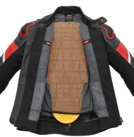Geaca de piele SPIDI IGNITE RED