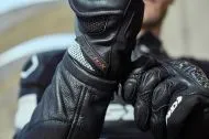 Mănuși moto SPIDI X-4 COUPE NEGRU/ALB
