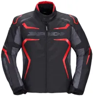 Geacă textilă moto SPIDI RACE-EVO H2OUT Negru/Roșu