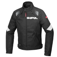 Geaca textila moto SPIDI FLASH EVO H2OUT NEGRU/ALB