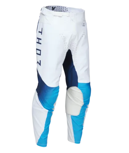 Motocross breeches THOR LAUNCHMODE STORM WHITE