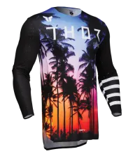Motocross Jersey THOR SPORTMODE SD BLACK