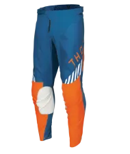 Motocross breeches THOR LAUNCH ZONE BLUE/ORANGE