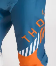 Motocross breeches THOR LAUNCH ZONE BLUE/ORANGE